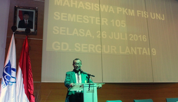 Pembekalan dan Pelepasan PKM Fakultas Ilmu Sosial Semester 105