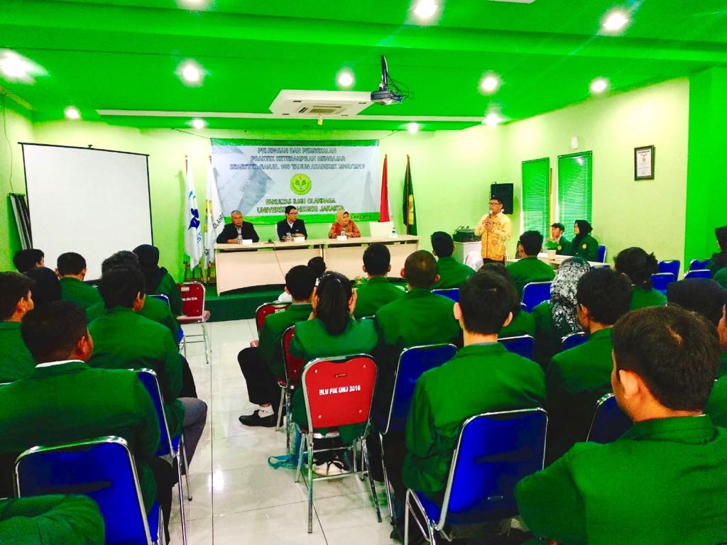 PEMBEKALAN DAN PELEPASAN PKM SEMESTER GANJIL 109 TAHUN 2018 FAKULTAS ILMU OLAHRAGA