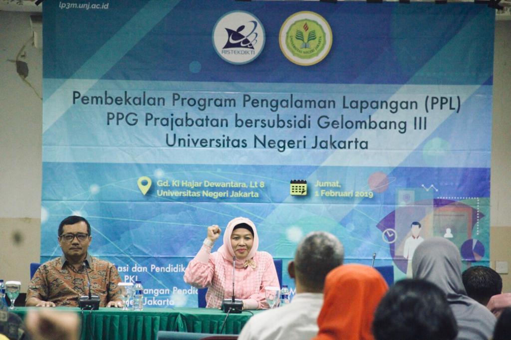 UNJ Gelar Pembekalan PPL PPG Prajabatan Bersubsidi Gelombang 3